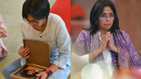 Delcy Rodr guez s Sai Baba Connection