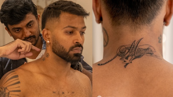 See Hardik Pandya s Romantic Tattoo See Hardik Pandya s Romantic Tattoo