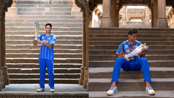 T20 Trophy Arrives At Adalaj Stepwell