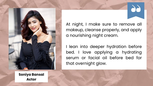 Soniya-Bansal-skincare-routine
