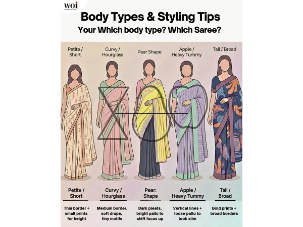 Saree Styling Hacks For Every Body Type