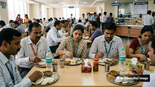 Bengaluru Lunch Leaves Staff Sick
