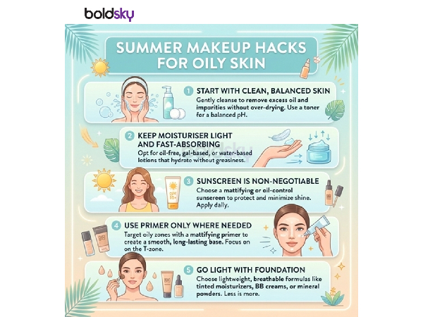 Oily Skin Survival This Summer
