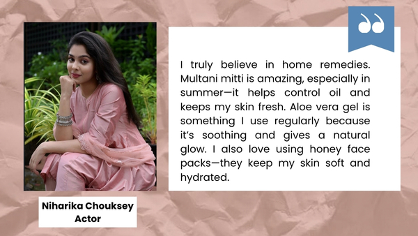 Niharika-Chouksey-beauty-routine