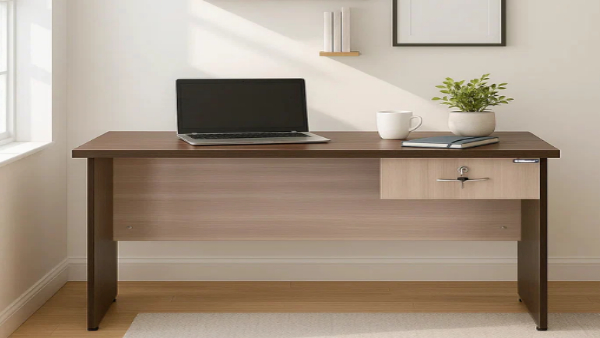 Enzo Office 4 ft Table by Nilkamal