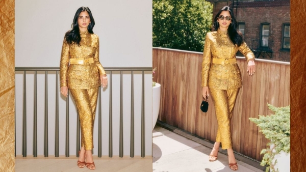 Isha-Ambani-gold-pantsuit-worn-by-Lady-Gaga