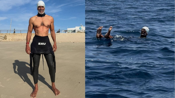 Milind-soman-swimming-from-Europe-to-Africa