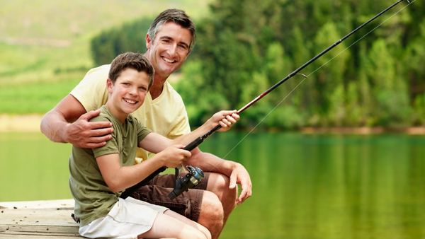 fishing trip with dad