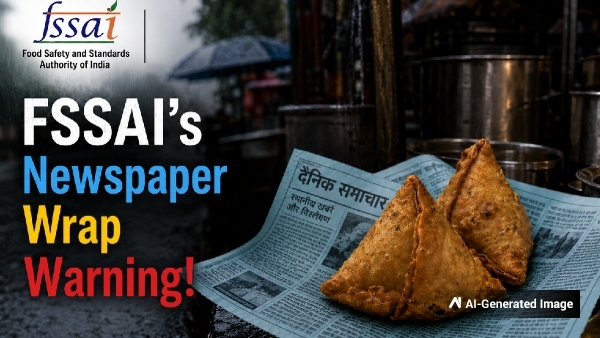 Street Food Newspaper Warning Street Food Newspaper Warning
