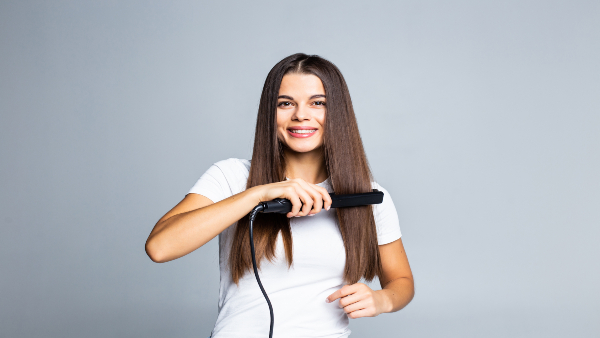 hair-straightening