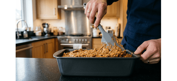 A golden brown Kerala style carrot cake fresh out of a modern oven A golden brown Kerala style carrot cake fresh out of a modern oven