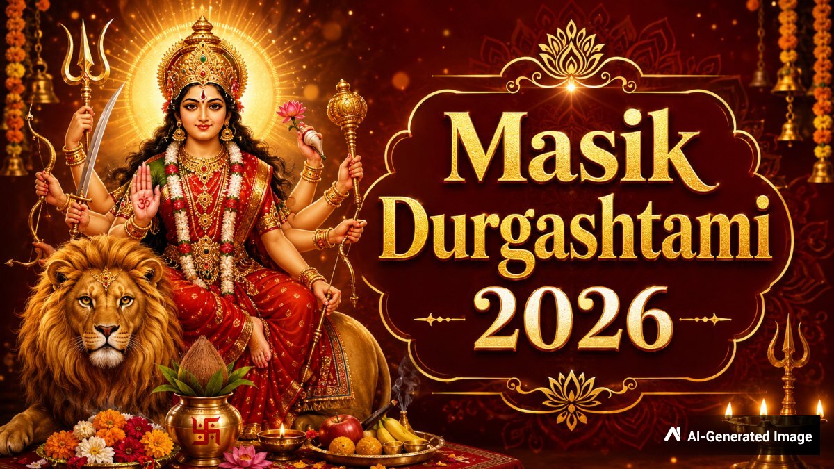 Masik Durgashtami 2026: Dates, Muhurat, Rituals, and the Spiritual Power of Ashtami Tithi