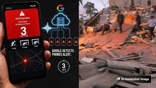 how did Google warn millions before Venezuela earthquake