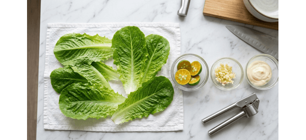 Mixing creamy salad dressing with fresh calamansi and garlic Mixing creamy salad dressing with fresh calamansi and garlic