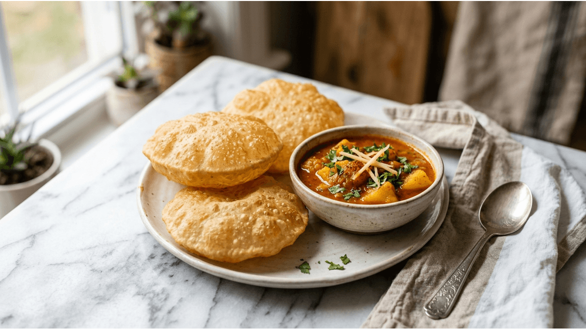 Punjabi Style Aloo Puri Recipe: Your Ultimate Lunch Delight