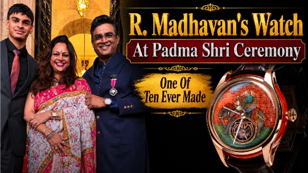 R Madhavan s 40 Lakh Watch