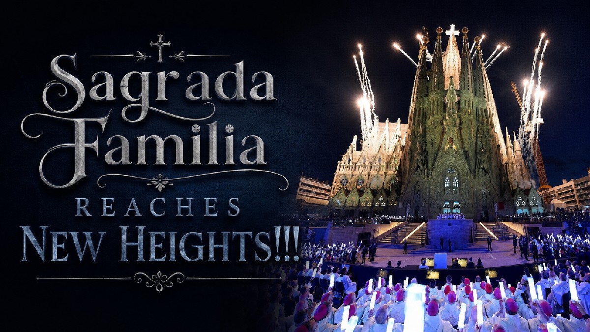 Sagrada Familia Becomes World’s Tallest Church, Hits Historic Milestone After 144 Years Of Construction