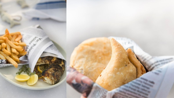 wrapping-food-in-newspaper wrapping-food-in-newspaper
