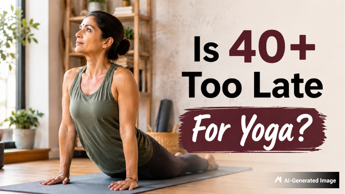 Starting Yoga After 40: Too Late or Just Right? An Expert Weighs In