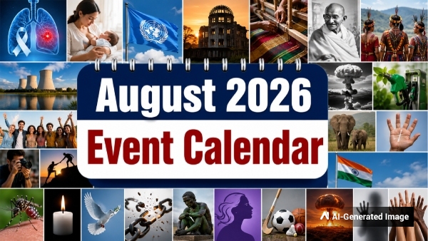 August 2026 Important Days List