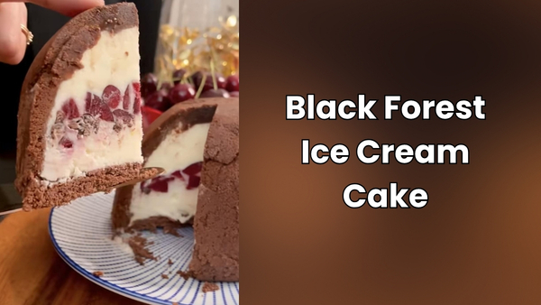 Black Forest Ice Cream Cake Black Forest Ice Cream Cake