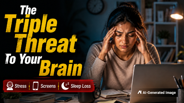 Screen Time Impacts Brain Health