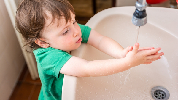 child washing hands child washing hands