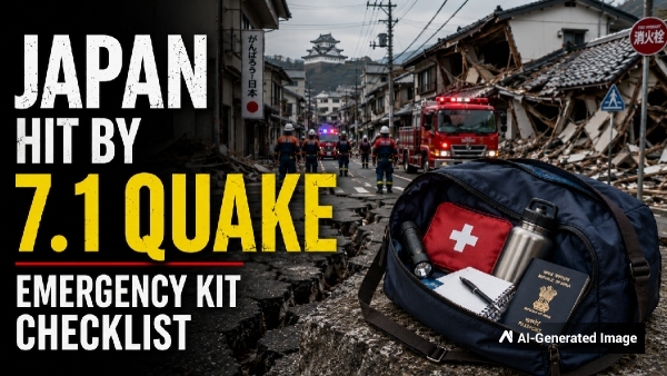 Japan Earthquake Go-To Bag Essentials