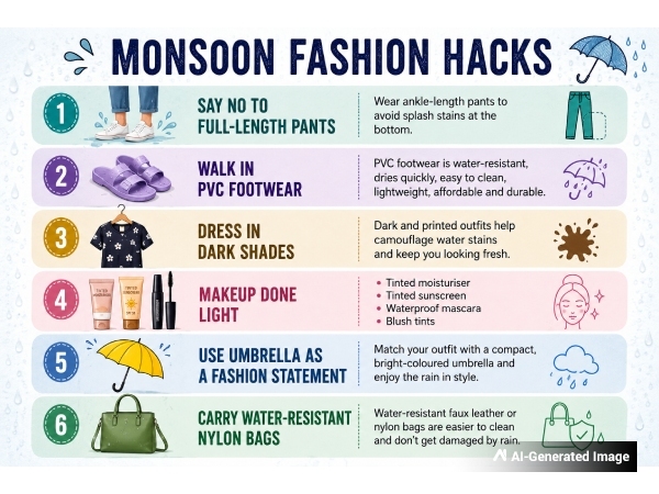Monsoon Fashion Hacks Monsoon Fashion Hacks