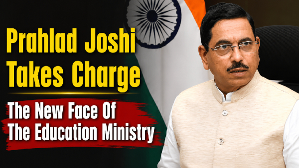 Prahlad Joshi Becomes Education Minister Prahlad Joshi Becomes Education Minister