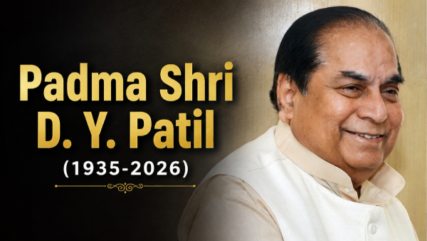 D Y Patil Passes Away D Y Patil Passes Away