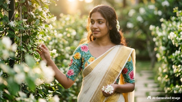 Kasavu Saree Styling Ideas 2026