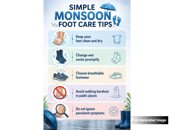 Monsoon Foot Care Tips Guide Monsoon Foot Care Tips Guide