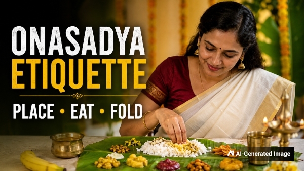 Onam Sadya Banana Leaf Rules Onam Sadya Banana Leaf Rules