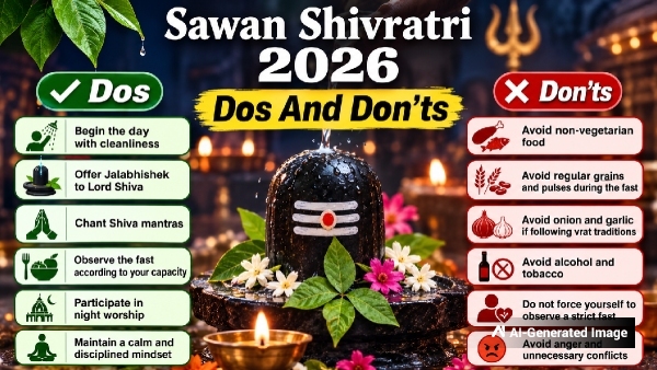 Sawan Shivratri Dos And Don ts Sawan Shivratri Dos And Don ts
