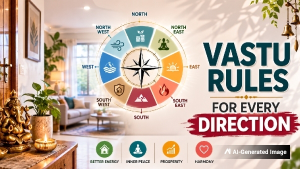 Vastu Tips For Positive Home Energy Vastu Tips For Positive Home Energy