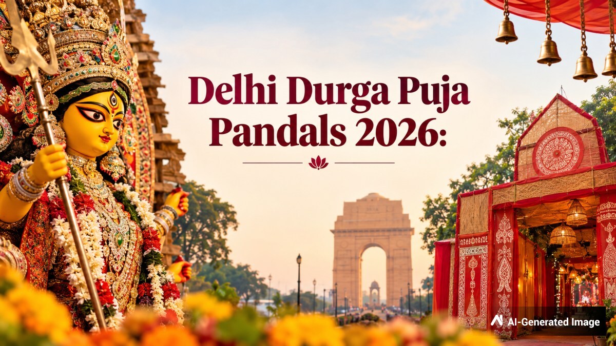 Delhi Durga Puja Pandals 2026: Where To Go For Grand Themes, And Where To Escape The Crowd