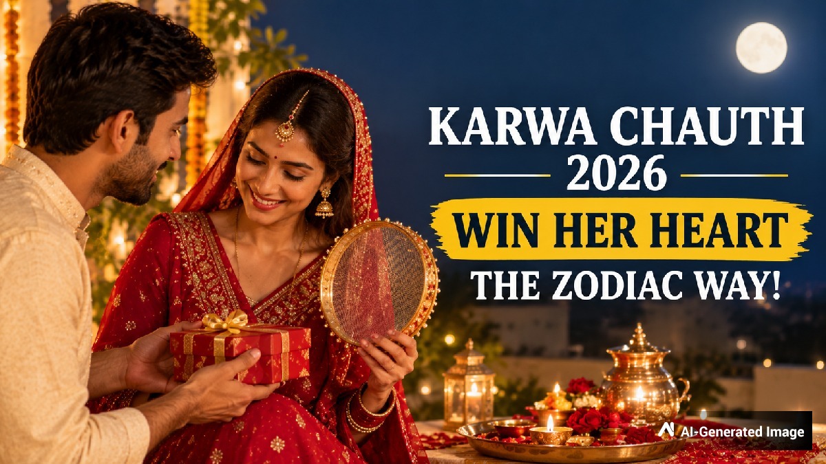 Karwa Chauth 2026: Astrologer Shares Zodiac Sign-Wise Gift Ideas To Make Your Wife Feel Special