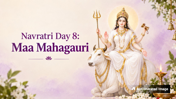 Navratri Day 8 Maa Mahagauri Navratri Day 8 Maa Mahagauri