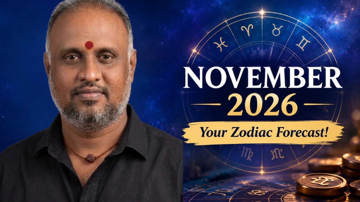 November 2026 Horoscope: Astrologer Krishnan Sampath Shares Monthly Predictions For All 12 Zodiac Signs