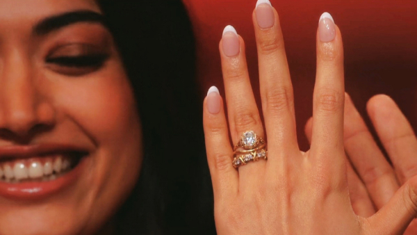 Rashmika Mandanna s Engagement Ring Rashmika Mandanna s Engagement Ring