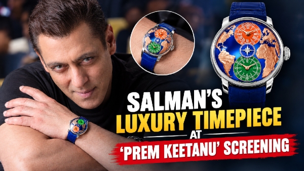 Salman s 41 Lakh Luxury Watch Salman s 41 Lakh Luxury Watch