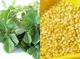            ಹೆಸರುಬೇಳೆ ಹಾಗು ಮೆಂತೆ ಸೊಪ್ಪಿನ ಪಲ್ಯ