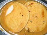 ಮೆಂತ್ಯ ಇಡ್ಲಿ ಜೊತೆ ಹುರಿದ ಬೇಳೆ ಸಾಂಬಾರ್