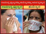 ಸಾಮಾನ್ಯ ಫ್ಲೂ ಜ್ವರಕ್ಕೂ ಹಂದಿ ಜ್ವರಕ್ಕೂ ಇರುವ ವ್ಯತ್ಯಾಸವೇನು?