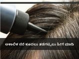ಅಕಾಲಿಕ ನೆರೆ ಕೂದಲನ್ನು ಕಪ್ಪಾಗಿಸಲು ಪರಿಣಾಮಕಾರಿಯಾದ ಮನೆಮದ್ದು 