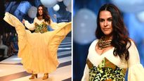 Lakme Fashion Week 2023 :  ಸಕತ್‌ ಗಮನ ಸೆಳೆದ ನೇಹಾ ಧೂಪಿಯಾ ಡ್ರೆಸ್, ಇಷ್ಟಕ್ಕೂ ಇದು ಖಾದಿ ಬಟ್ಟೆ! 