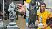 ಅಯೋಧ್ಯೆ ರಾಮನಂತೆ ಮತ್ತೊಂದು ಸಣ್ಣ ಮೂರ್ತಿ ಕೆತ್ತಿದ ಅರುಣ್ ಯೋಗಿರಾಜ್..!