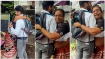 ಸಿಎ ಪರೀಕ್ಷೆ ಪಾಸ್ ಆದ ತರಕಾರಿ ಮಾರುತ್ತಿದ್ದ ತಾಯಿಯ ಮಗ: ತಬ್ಬಿ ಮುದ್ದಾಡಿದ ಅಮ್ಮ 