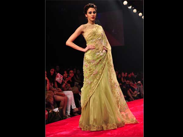 Lakme Fashion Designer Saree Lakme Fashion Designer Saree